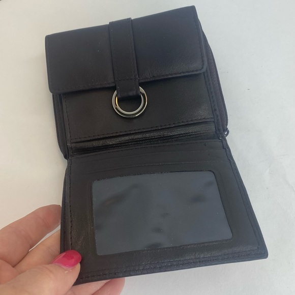 Mossimo Genuine Leather BROWN Multi-compartment ID Credit Card Wallet Coin Purse - Picture 6 of 12